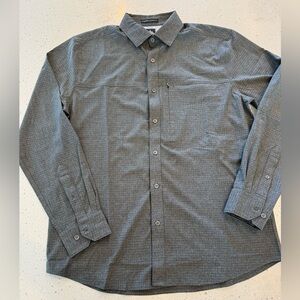 UPF 30+ Storm Creek Women’s Button-Up Outdoor Gray Long Sleeve Mens Shirt 37